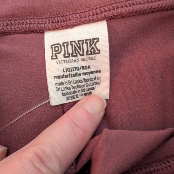 NWT PINK Victoria's Secret High Waist Full Length Leggings - Picture 3 of 7